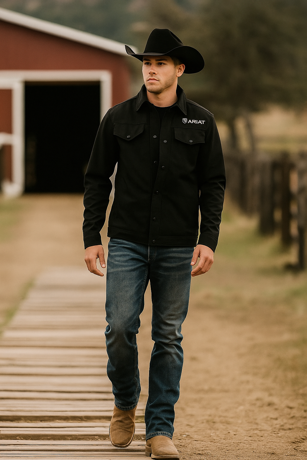 Chamarra Ariat Caballero