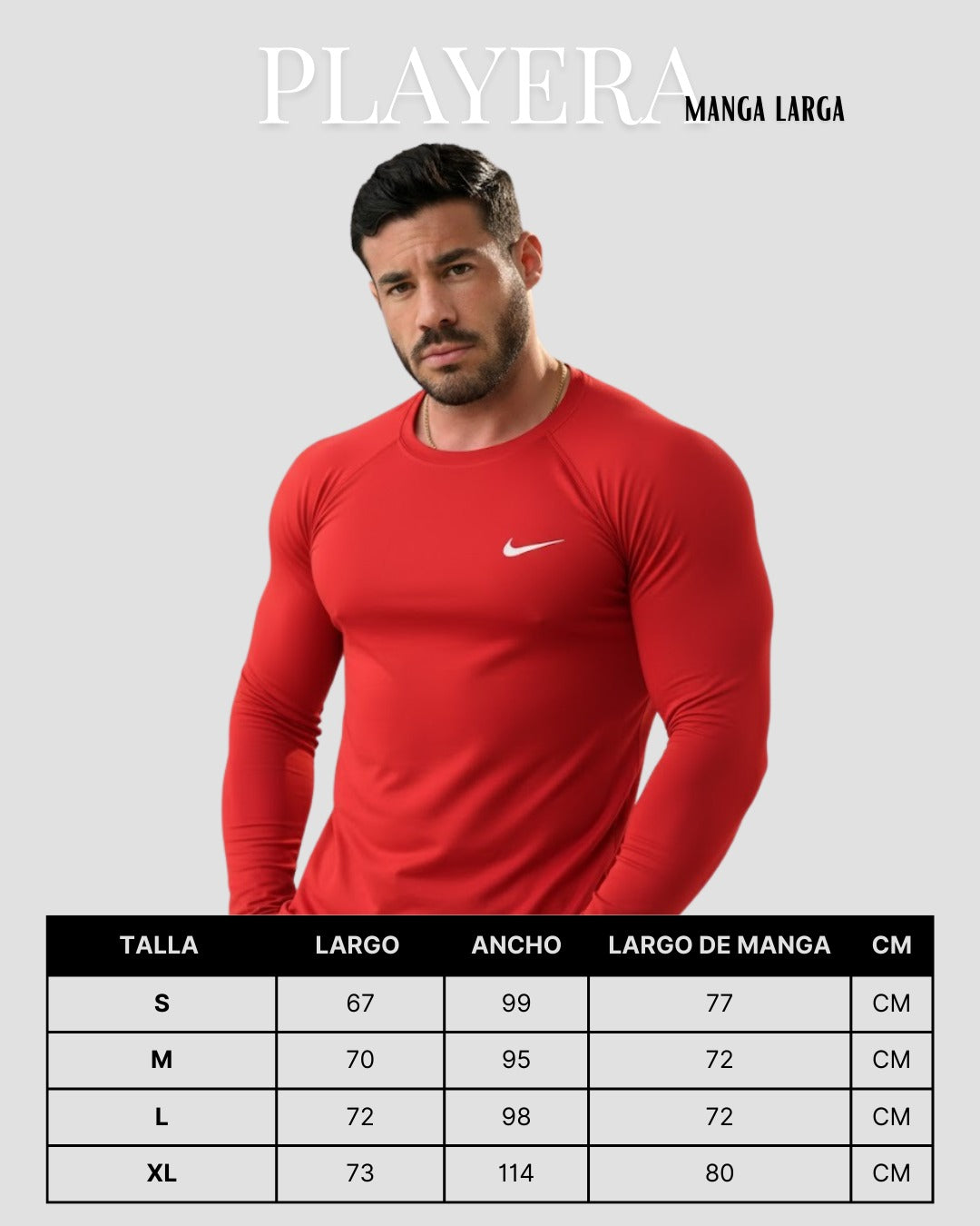 Playera Manga Larga Nicolas