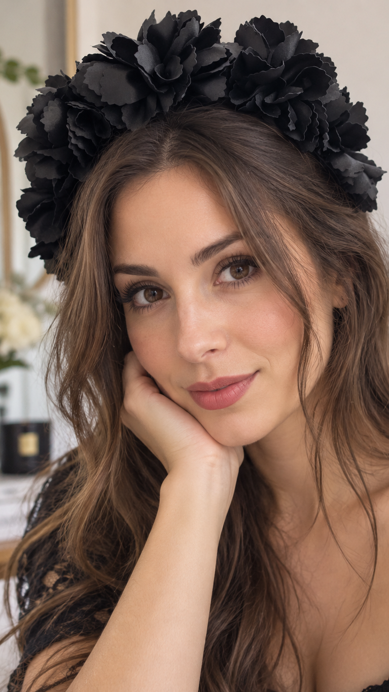 Diadema para Dama Negra