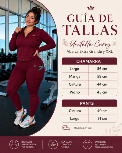 Conjunto Deportivo para Mujer Premium Polex Curvy