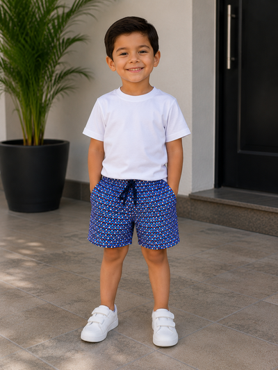 Short Para Niño Colores Punto