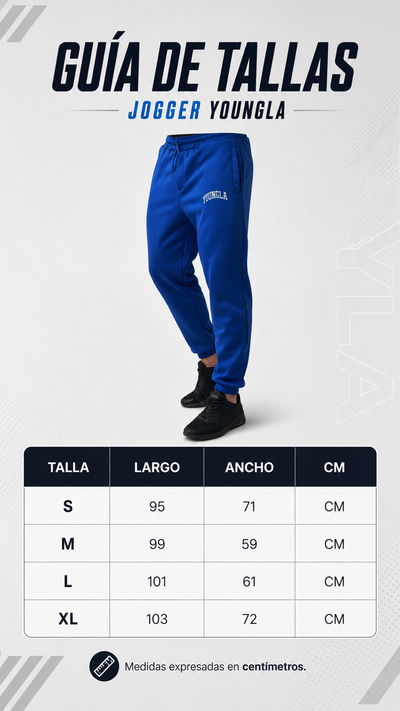 Jogger Youngla Letras