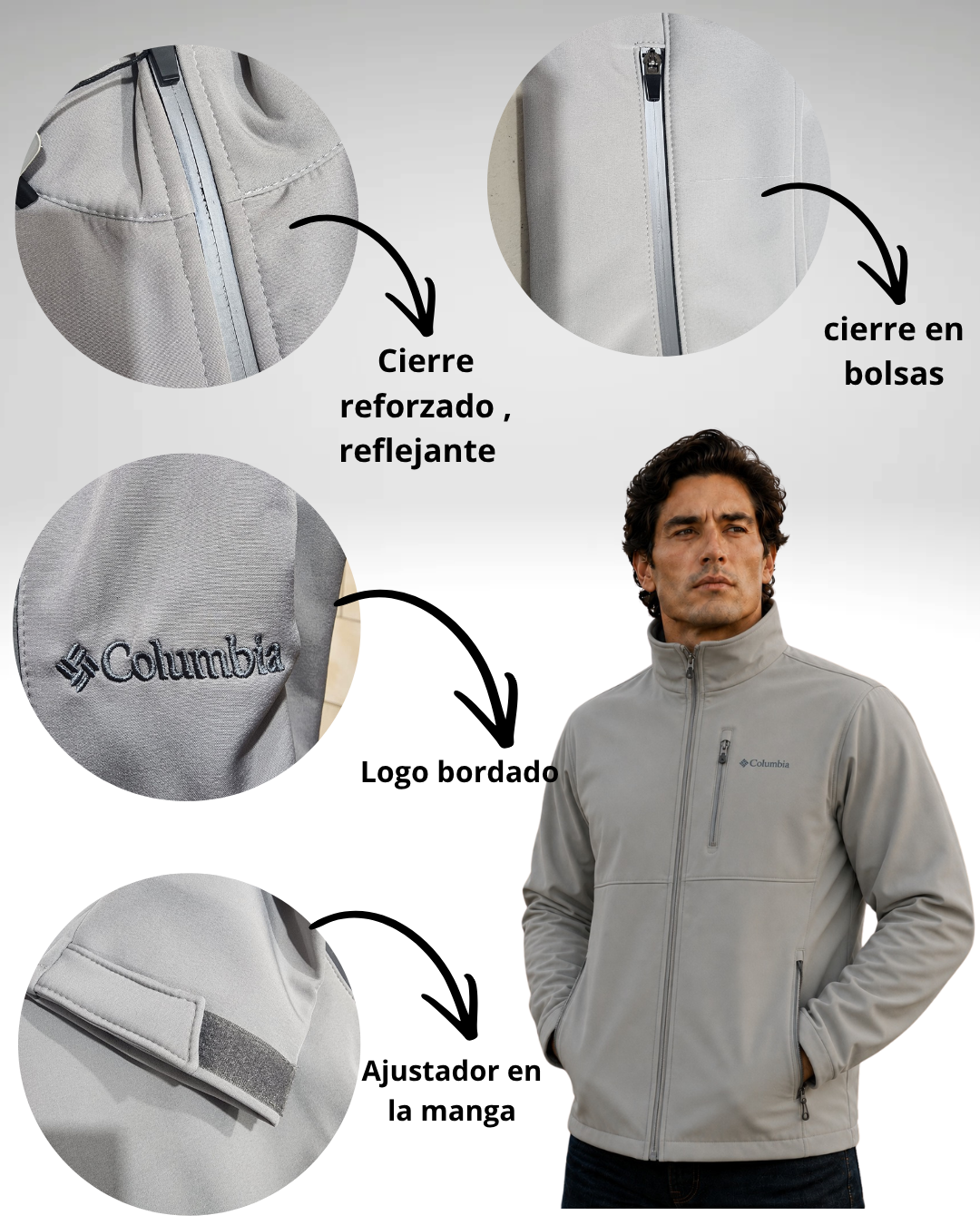 Chamarra Para Caballero Columbia
