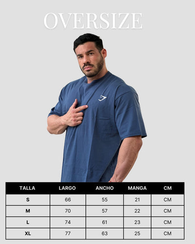 Oversize Para Caballero Deportiva