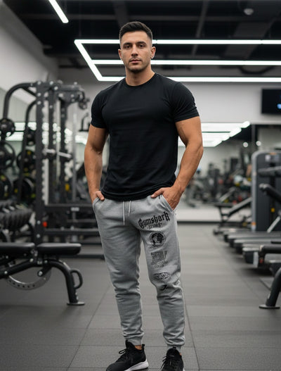 Jogger Felpa GYM Logo Grande