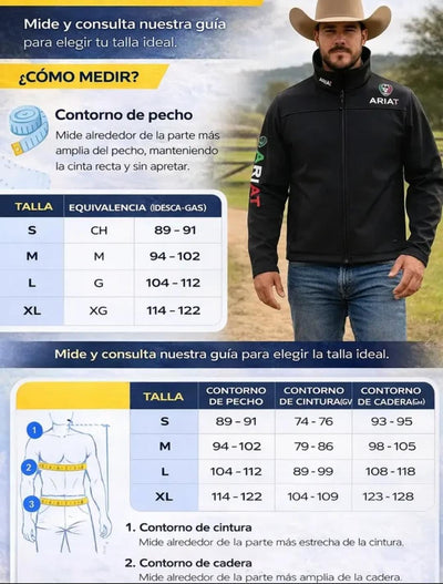 Chamarra Ariat Caballero