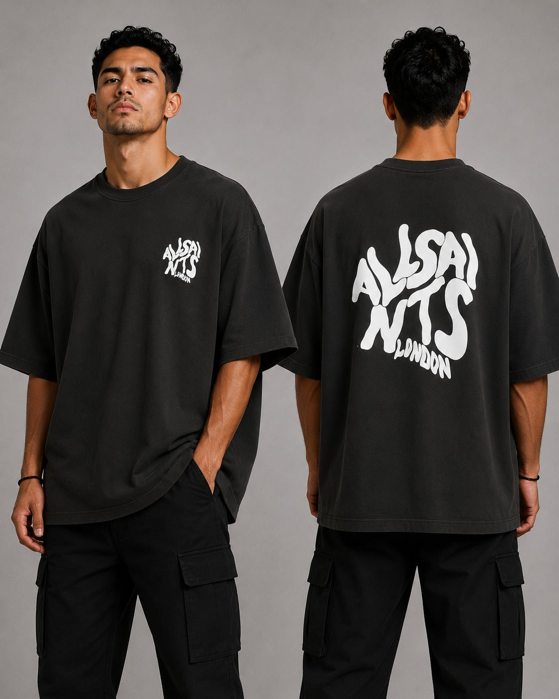 Playera Para Caballero Orlando Oversize