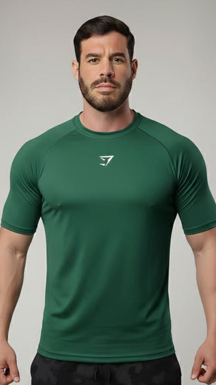 Playera Para Hombre Manga Corta GYM
