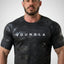 Playera deportiva manga corta para hombre Militar