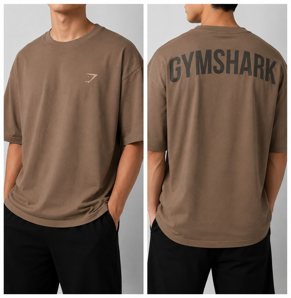 Playera Oversize Gym Shark