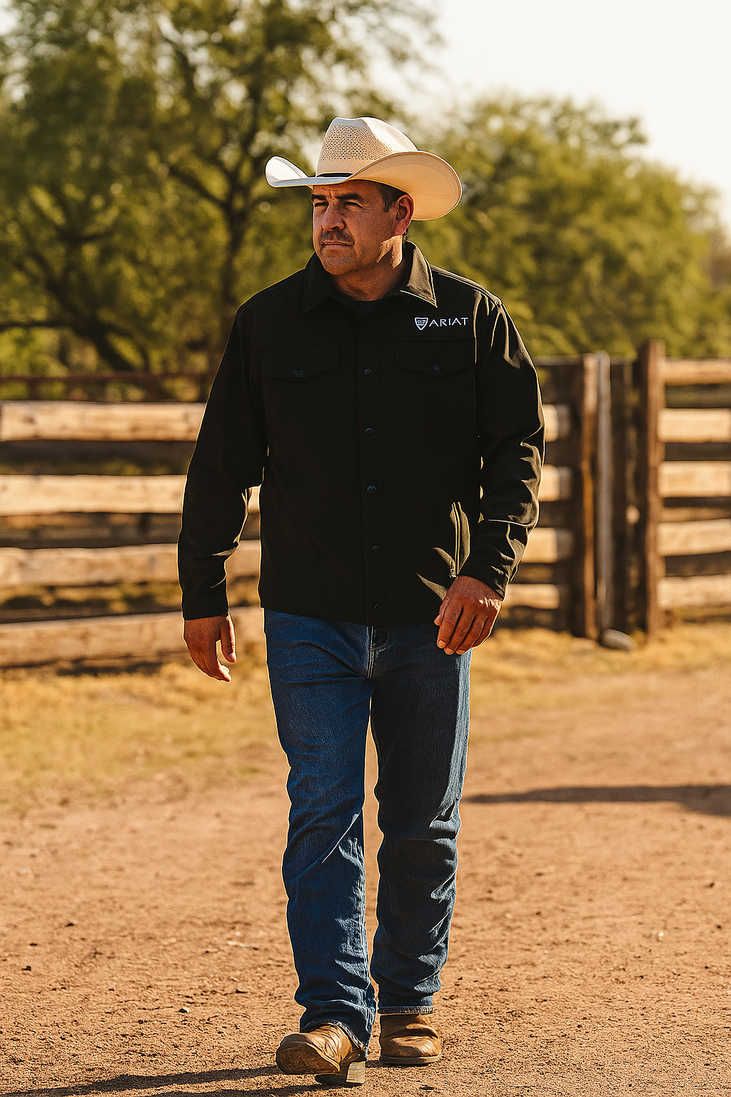 Chamarra Ariat Caballero