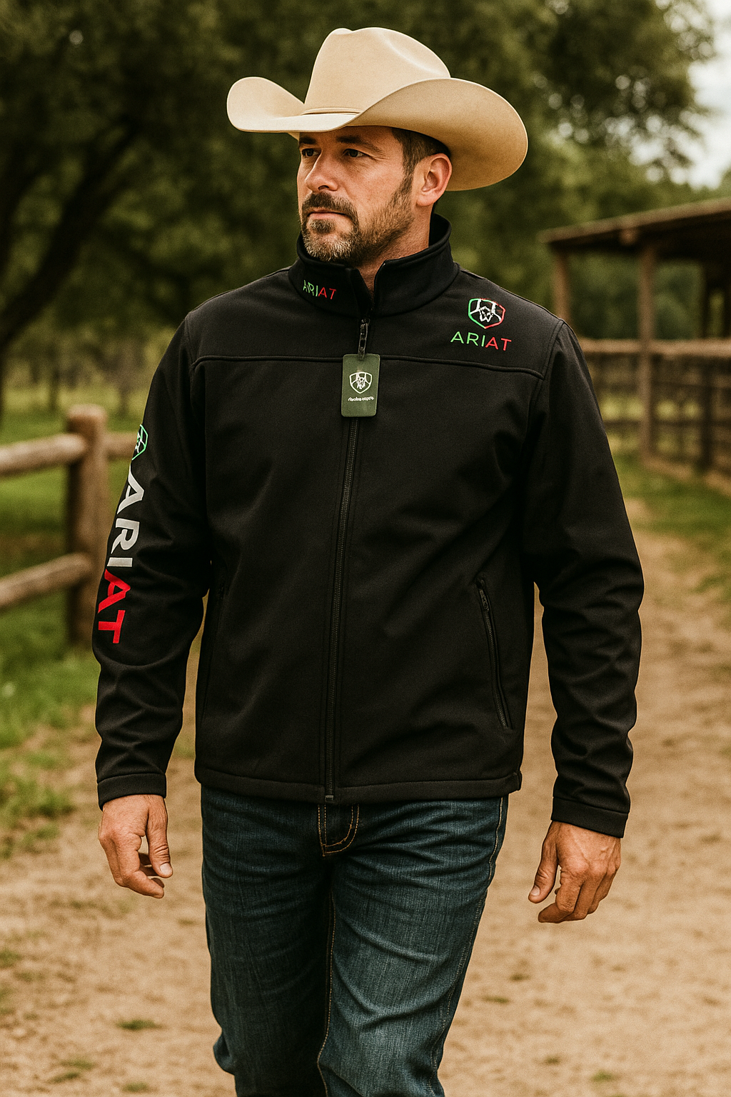 Chamarra Ariat Caballero