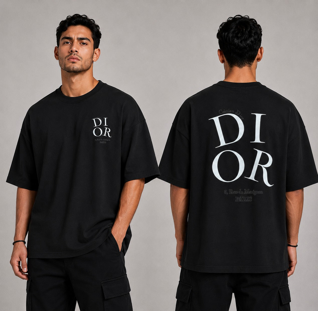 Playera Para Caballero Orlando Oversize