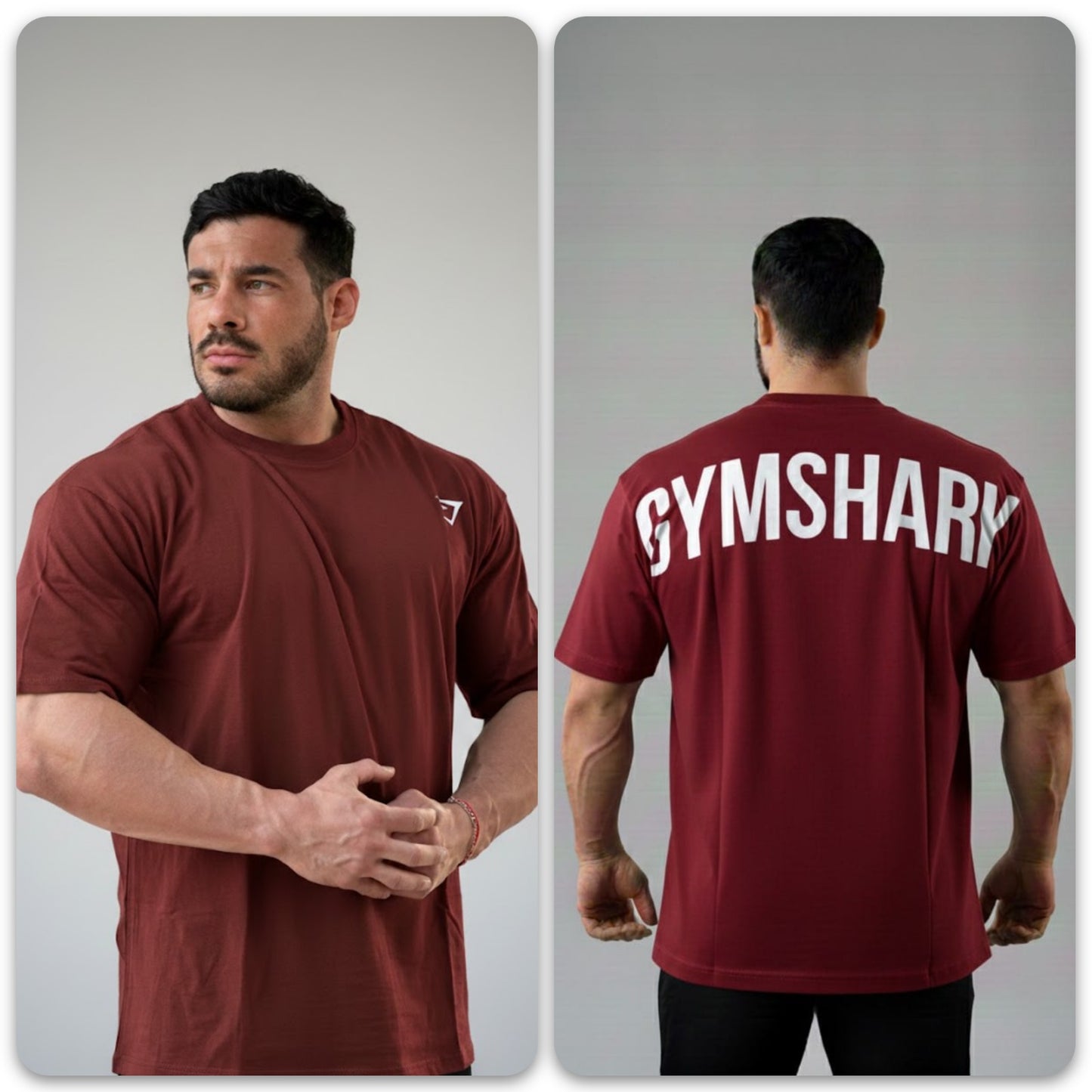 Playera Oversize Gym Shark