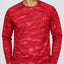 Playera Manga Larga Para Hombre Camuflaje
