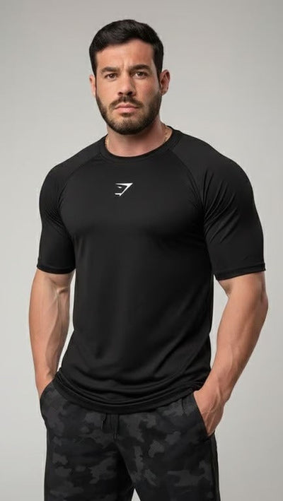 Playera Para Hombre Manga Corta GYM