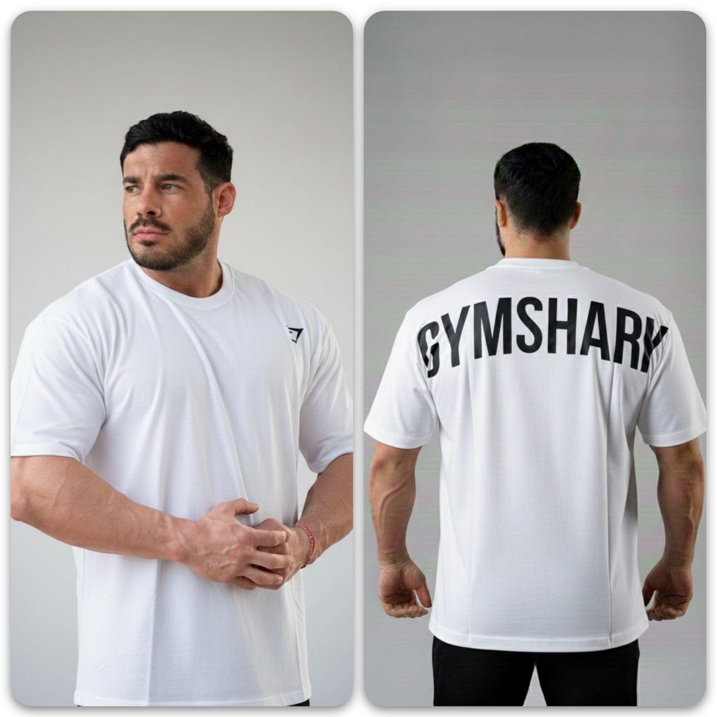 Playera Oversize Gym Shark