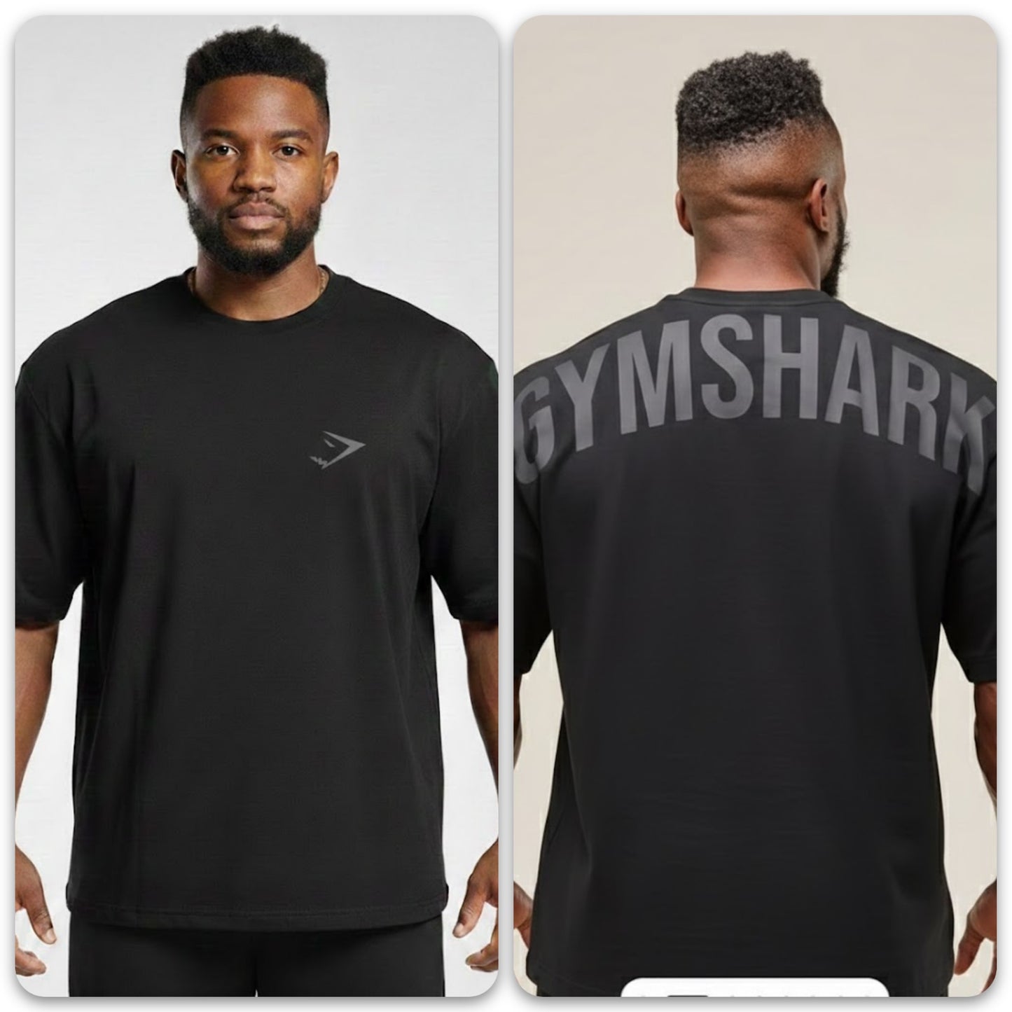 Playera Oversize Gym Shark