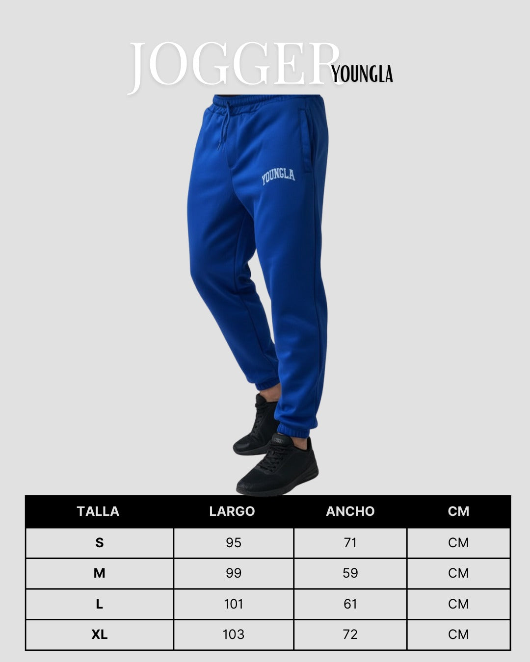 Jogger Youngla Letras