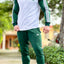 Conjunto Deportivo Para Hombre Combinado Recto