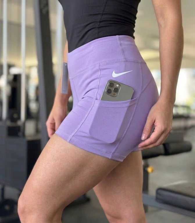 Short de Licra Para Dama Porta Celular