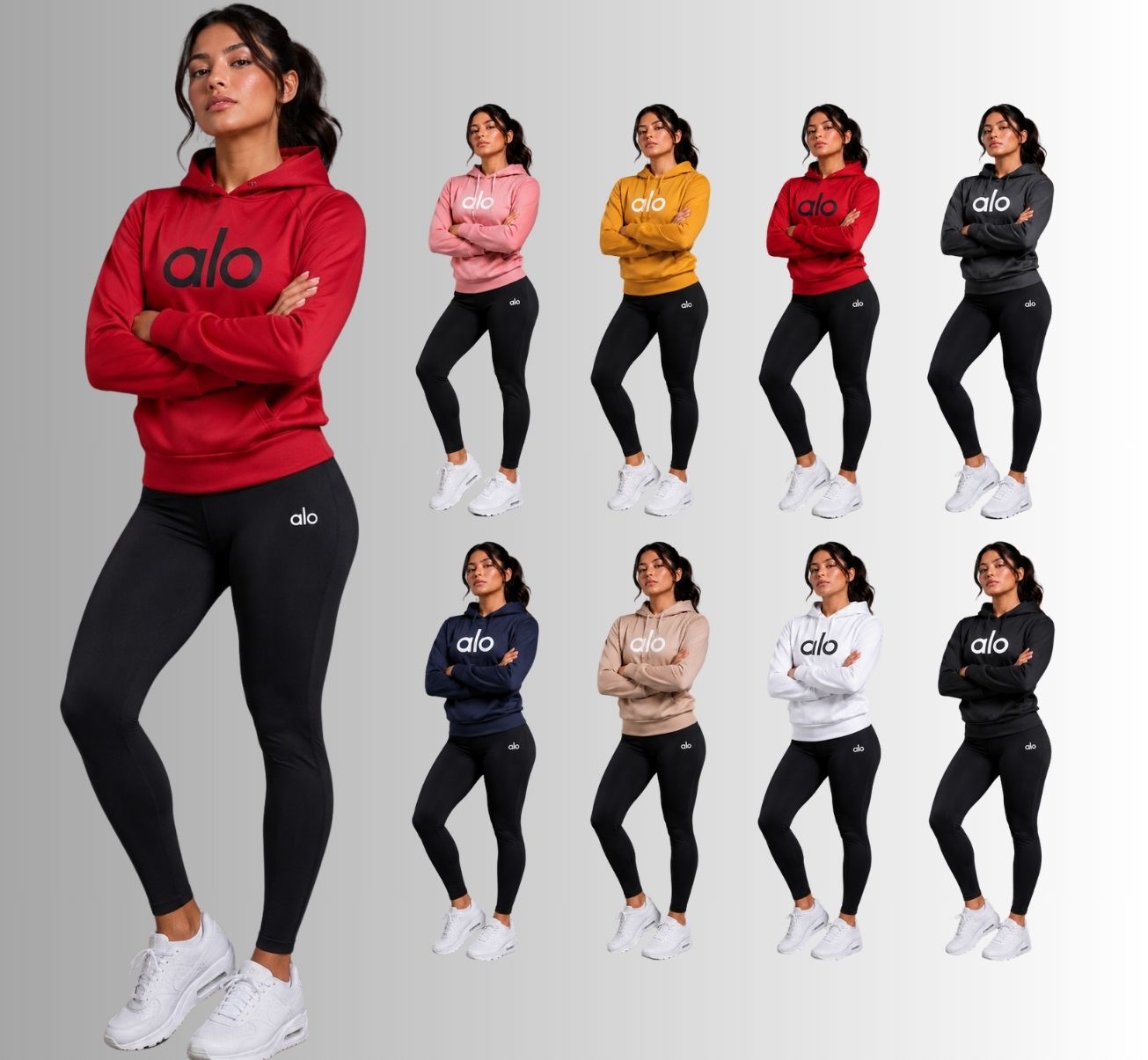 Conjunto Dama Sudadera Alo