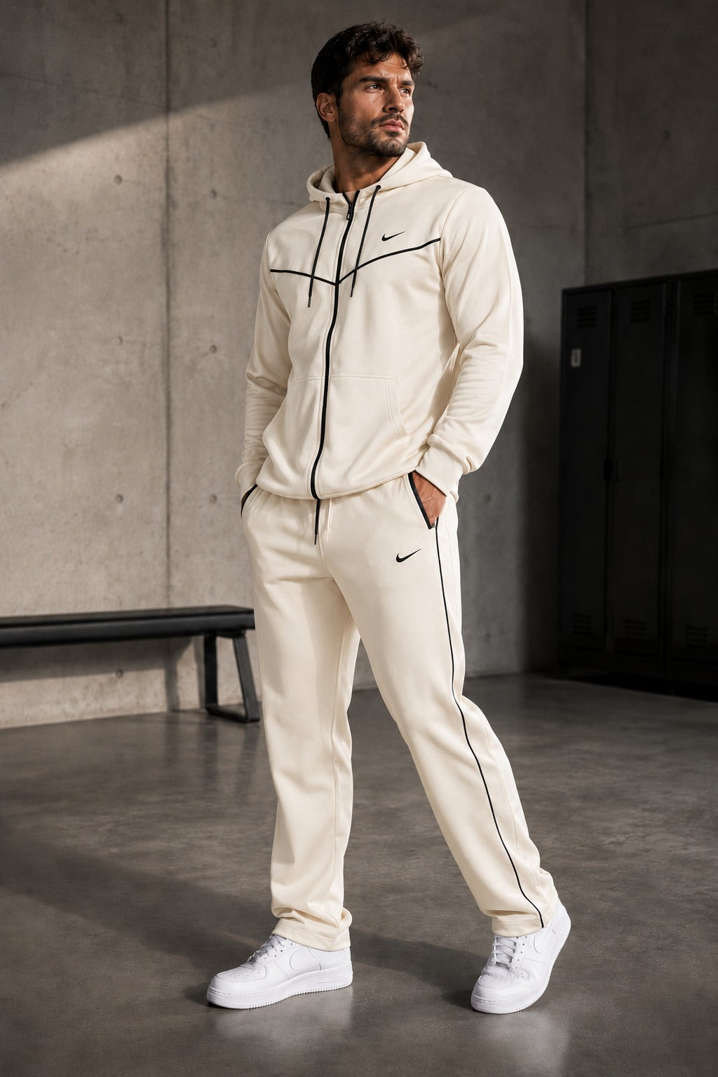 Conjunto Deportivo Para Hombre Con Gorra
