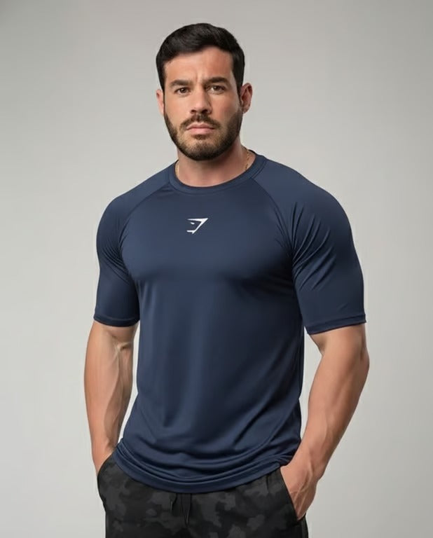 Playera Para Hombre Manga Corta GYM