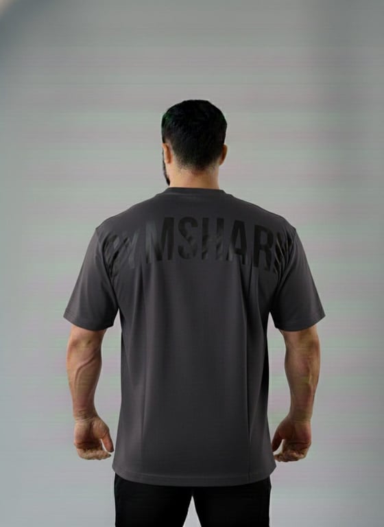 Playera Oversize Gym Shark