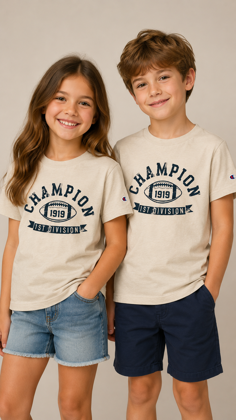 Playera Mixta Niño y Niña