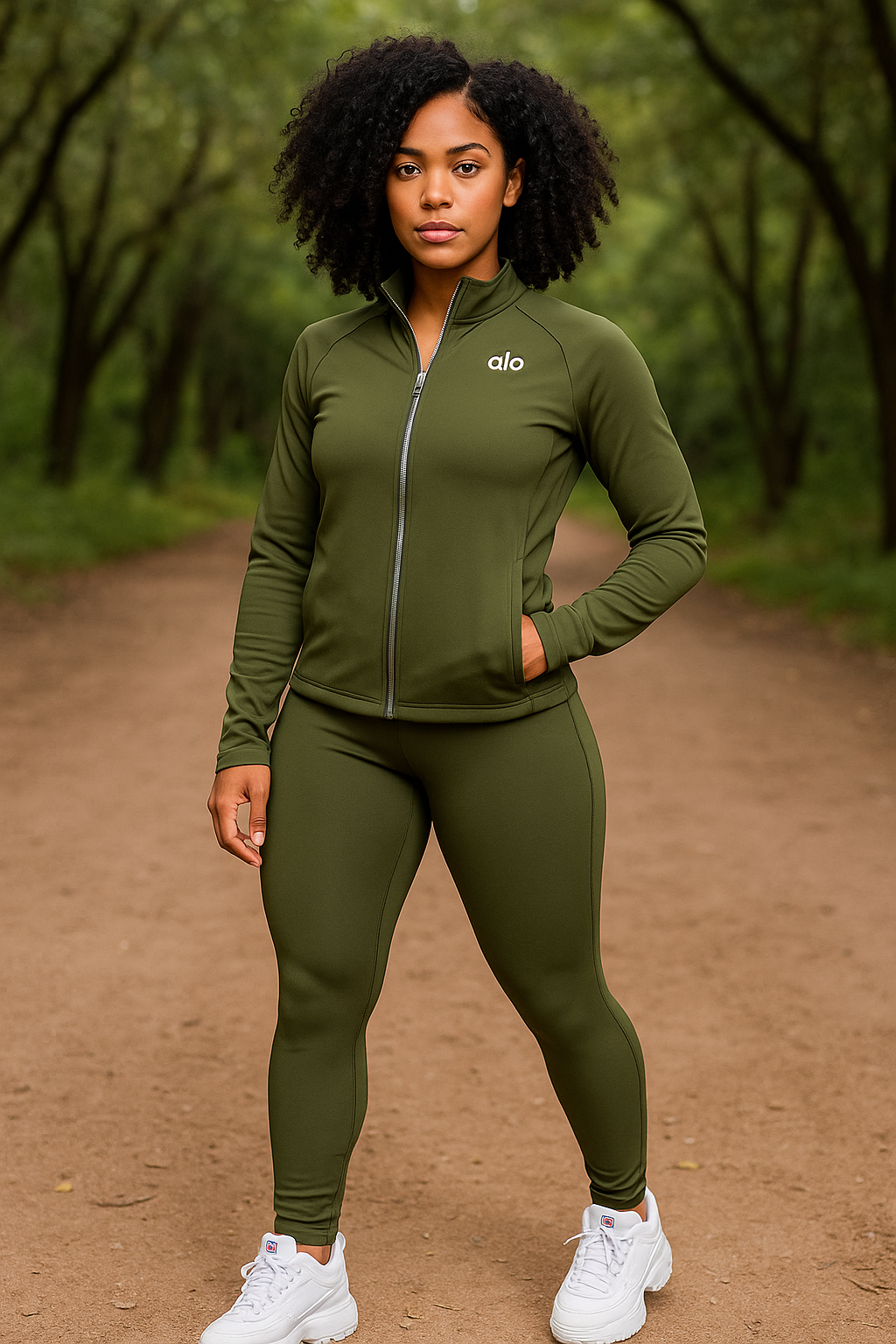 Conjunto deportivo para Dama Polex