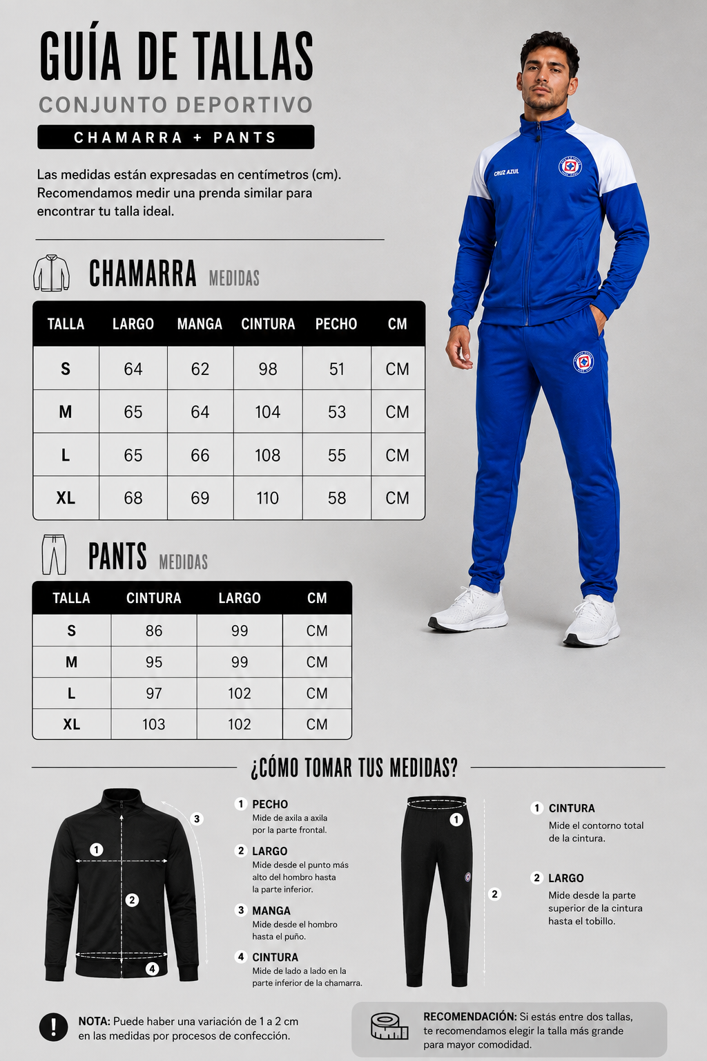 Conjunto Deportivo De Caballero Club Futbol Cruz Azul