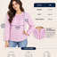 Blusa versátil con líneas Para Dama