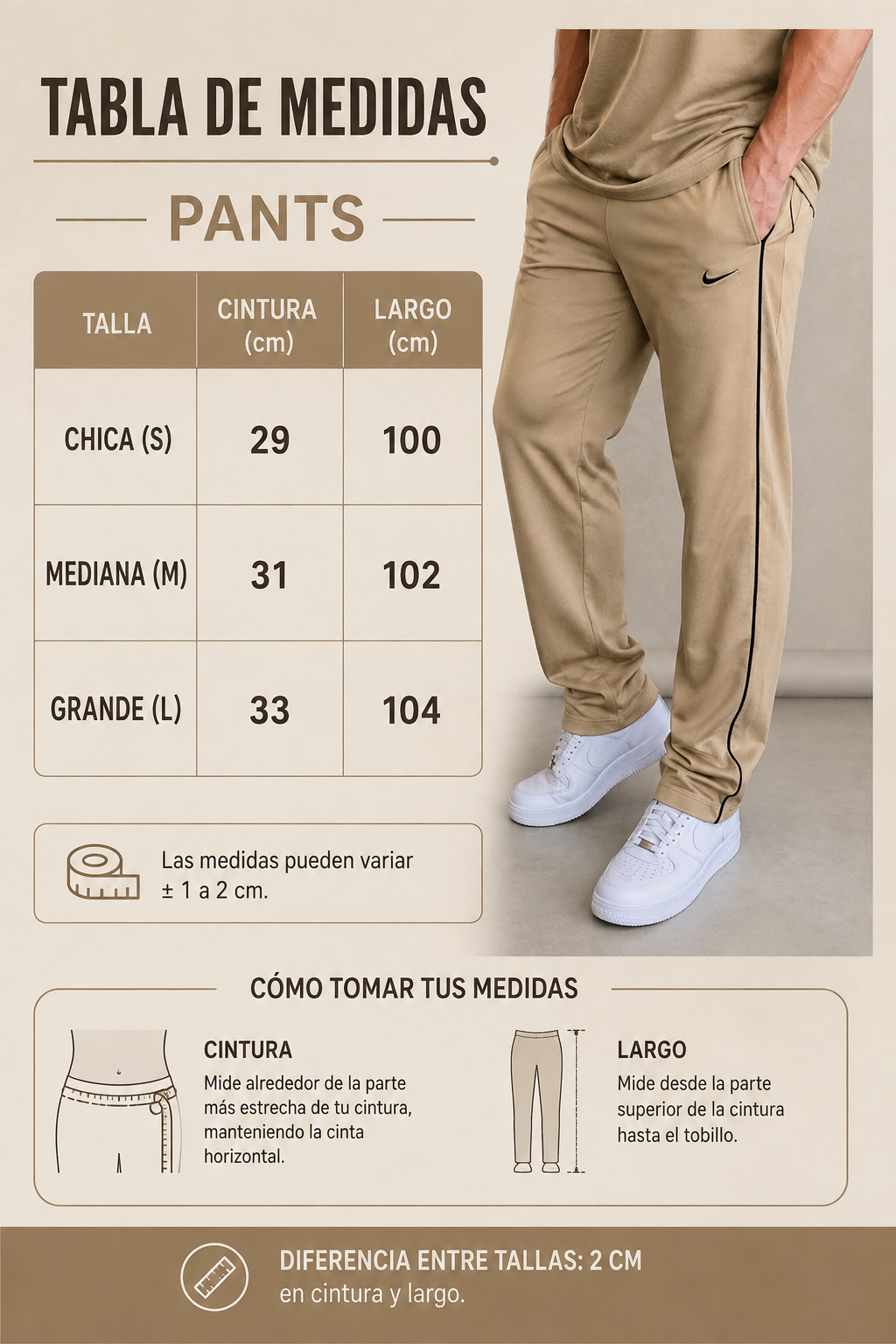 Pants Para Hombre Recto Orlando