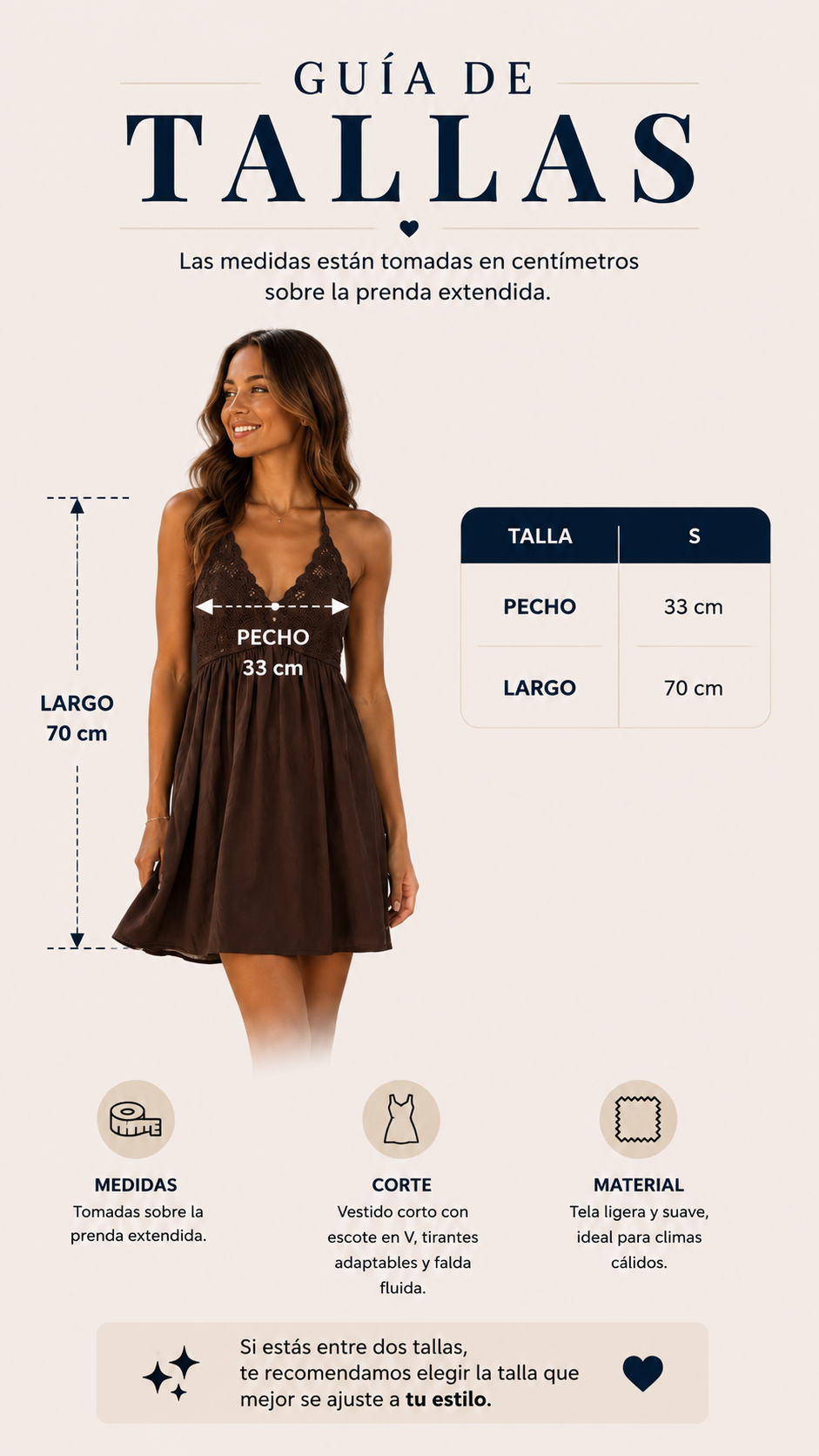 Vestido para Dama Tere