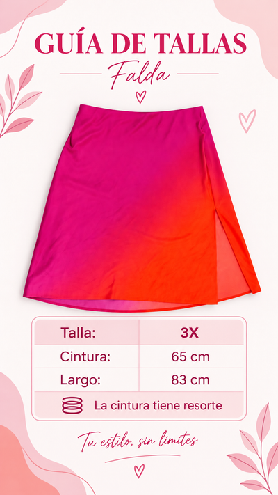 Falda Colores Para Dama