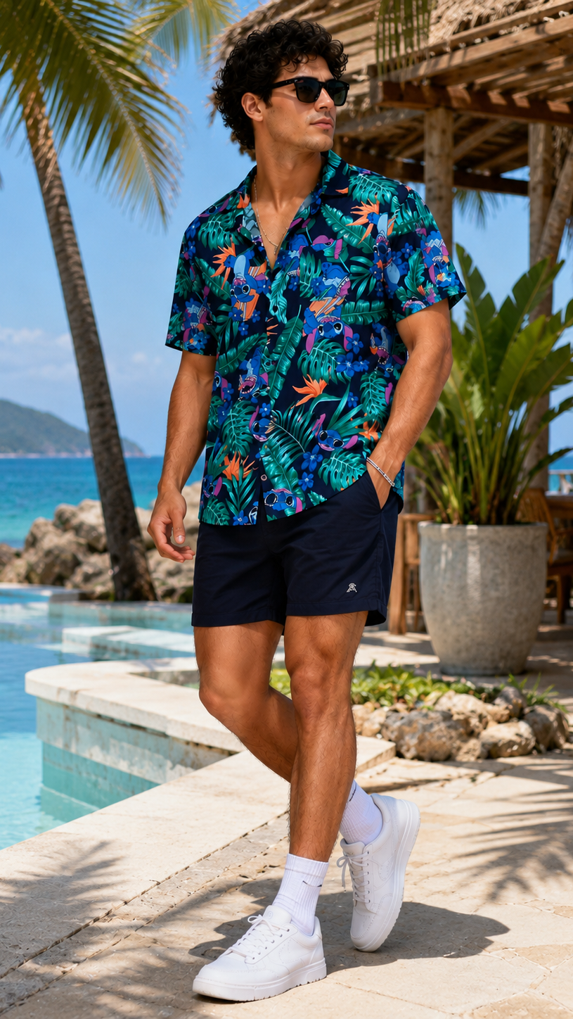 Camisa Playera Caballero