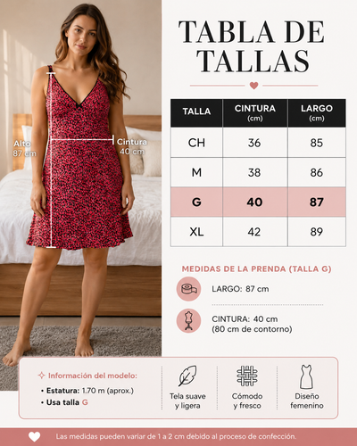 Bata de dama para dormir