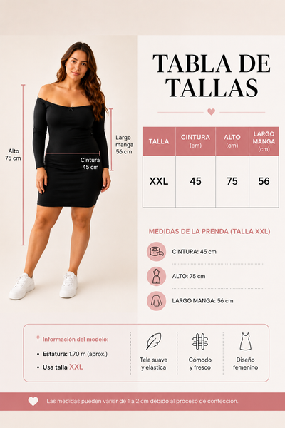 Vestido para dama Fer