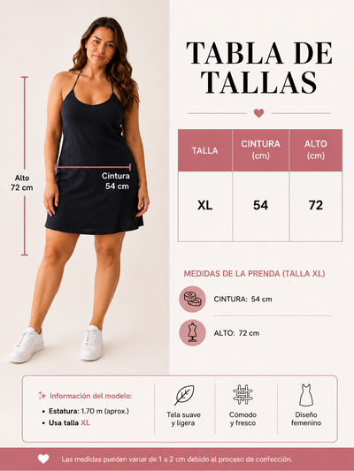 Vestido para dama casual