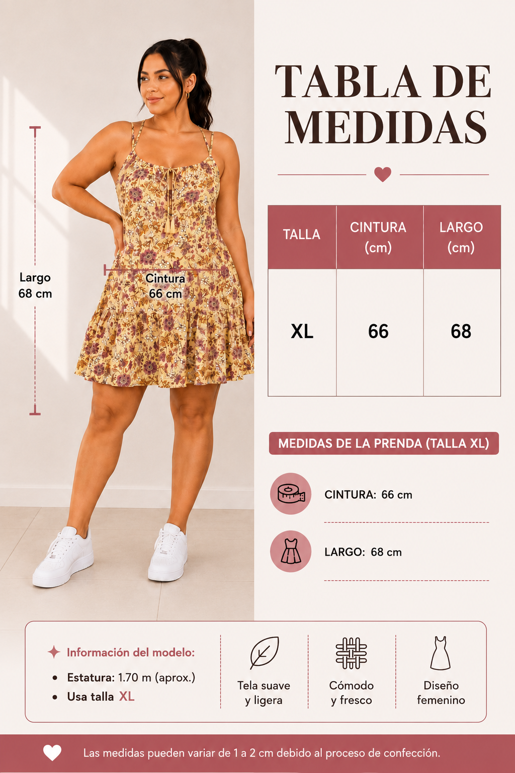 Vestido para dama Katy