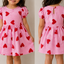 Vestido de Niña con Estampado de Corazones