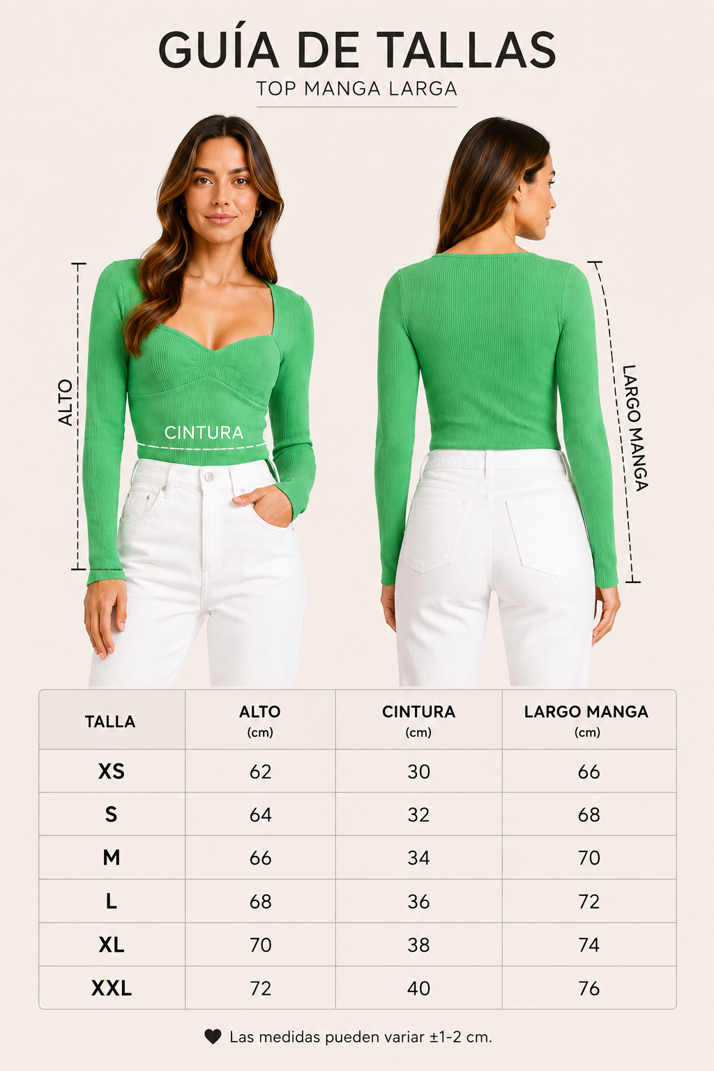Blusa de Manga Larga Térmica