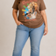 Blusa con Estampado Frontal
