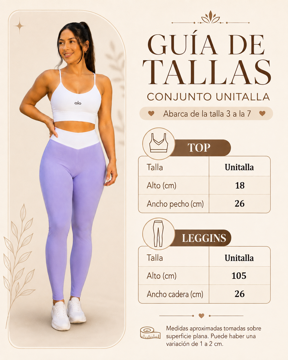 Conjunto Deportivo Con Top Para Dama Katha