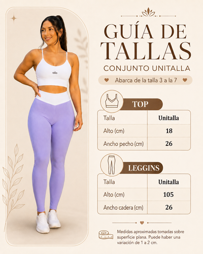 Conjunto Deportivo Con Top Para Dama Katha