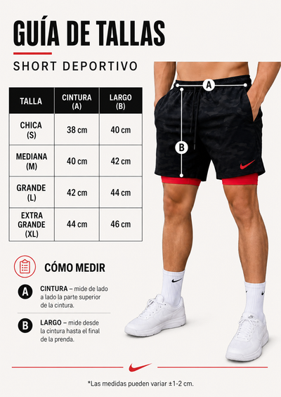 Short con Licra Para Hombre