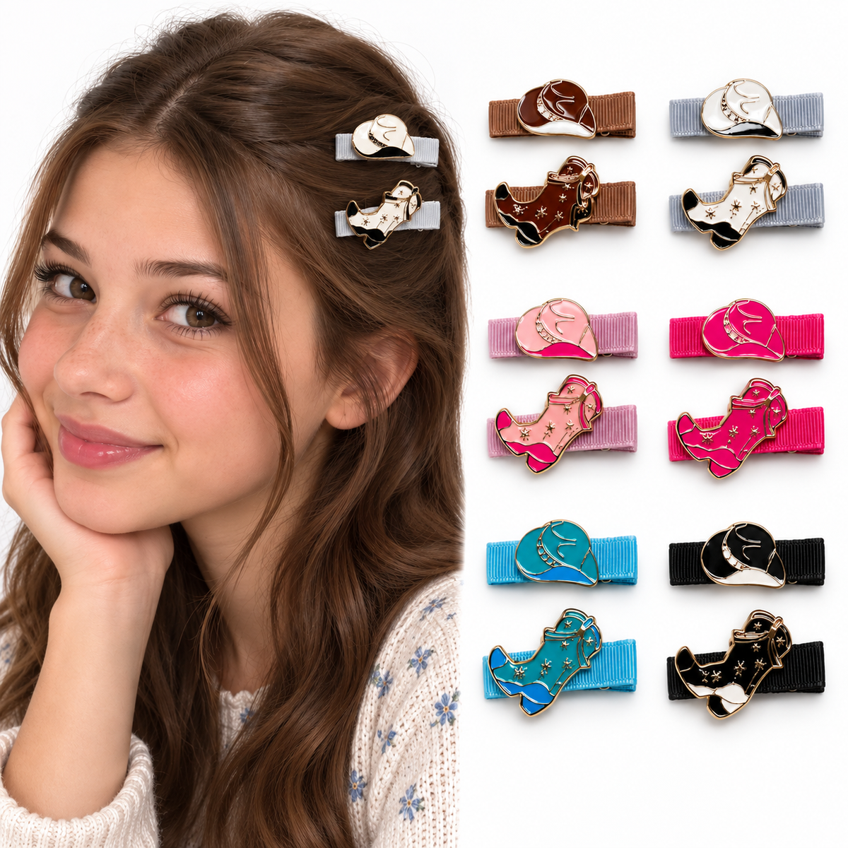 12 Broche de Sombrero y Bota #2