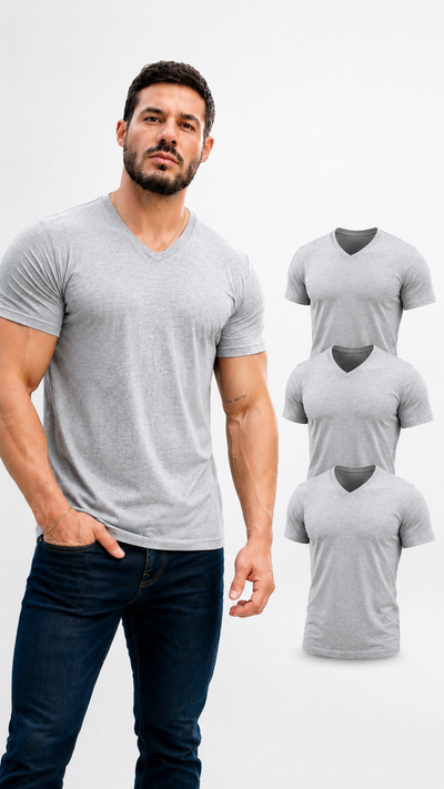 Paquete de 3 Playeras Para Caballero
