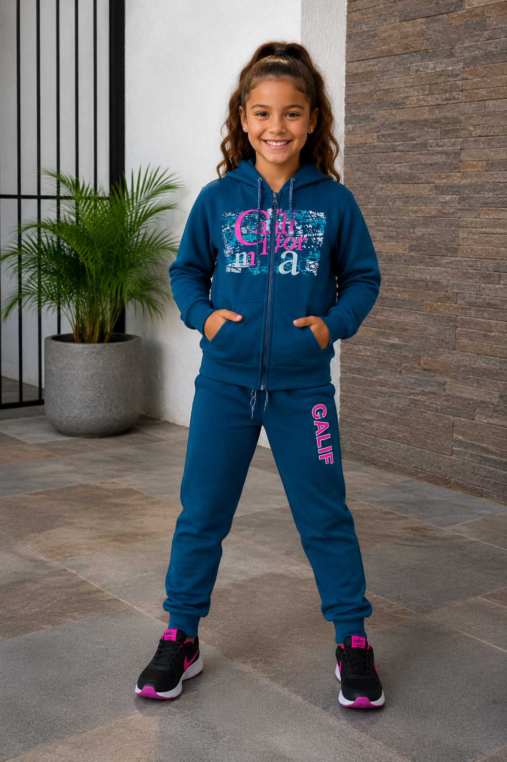 Conjunto de Pants Felpa para Niños